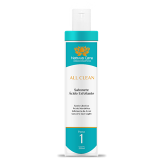 ALL CLEAN - SABONETE ACIDO 200ML - PASSO 1 - 01 UNIDADE