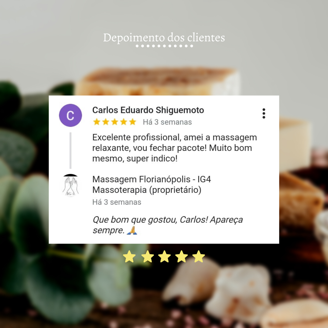 Massagem Relaxante Terapêutica