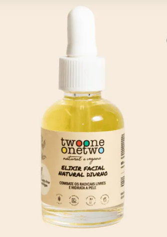 Elixir Facial Natural Diurno Buriti e Café Verde Twoone Onetwo Natural Vegana