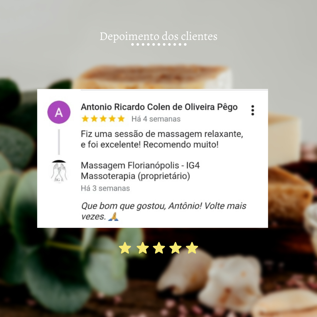 Massagem Relaxante Muscular
