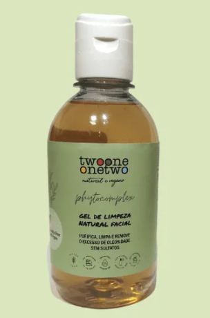 Gel de Limpeza Facial Natural Twoone Onetwo Natural Vegana