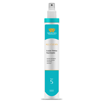 ALL CLEAN - LOÇÃO TÔNICA SUAVIZANTE 300ML - PASSO 5 - 01 UNIDADE