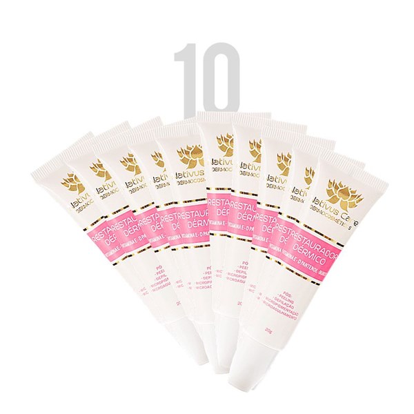 10 Restaurador Dérmico 20g 10un