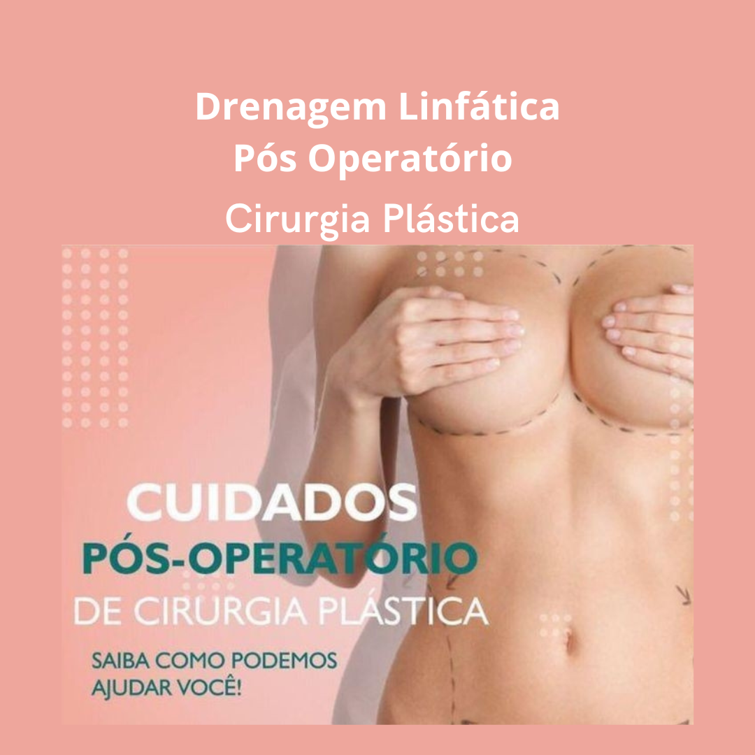 Drenagem Linfática+ultrassom - Pós Operatório 10 Sessões (Atendimento fixo e delivery) 