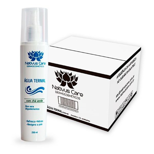 Água Termal com chá verde 120ml cx 12un